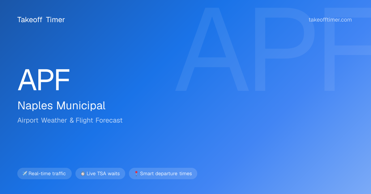 APF Airport Weather | Naples FL Flight Forecast