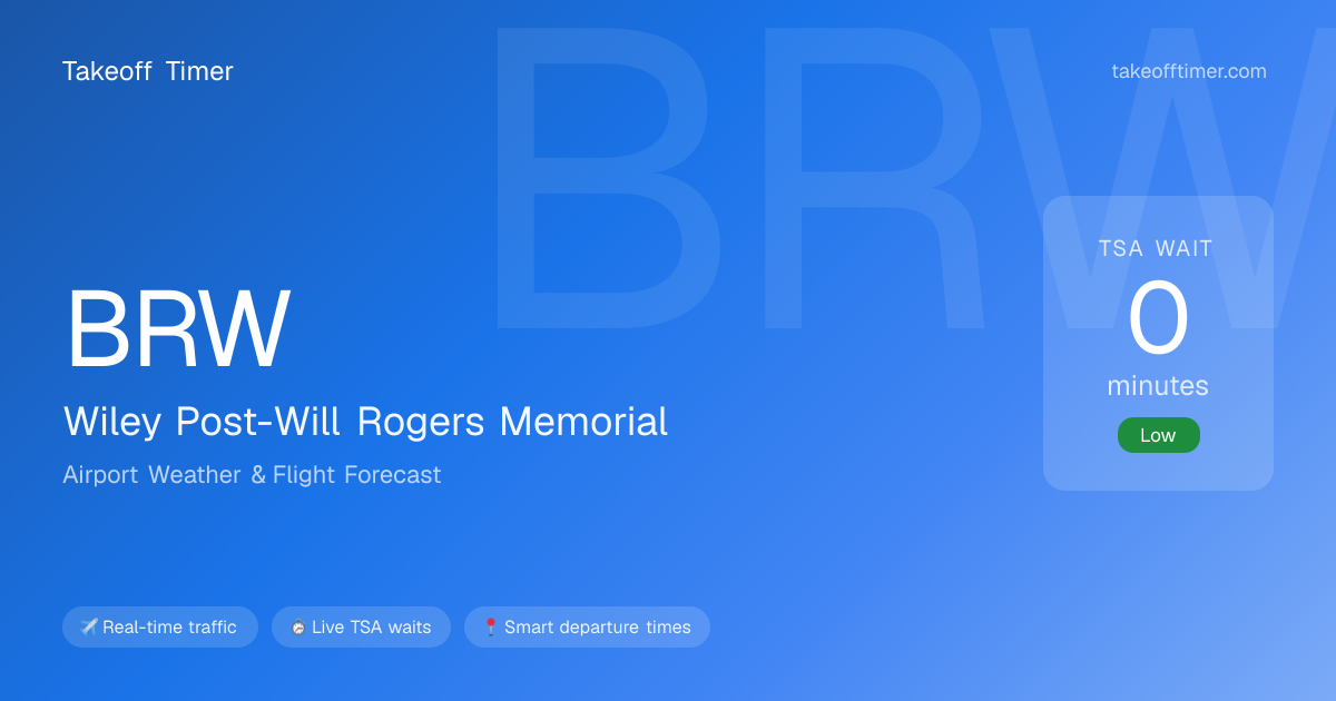 BRW Airport Weather | Barrow Flight Forecast