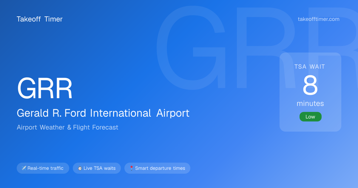 GRR Airport Weather | Grand Rapids Flight Forecast