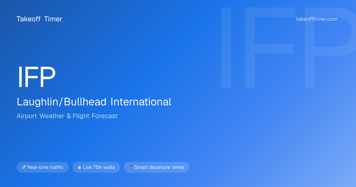 IFP Airport Weather | Laughlin Flight Forecast