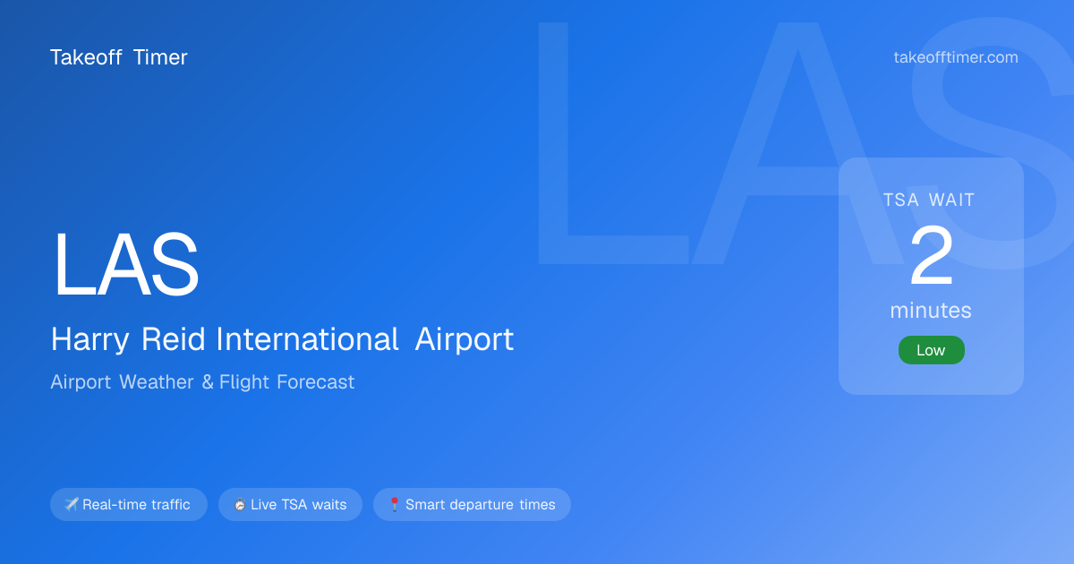 LAS Airport Weather | Las Vegas Flight Forecast