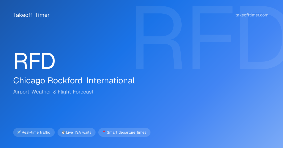 RFD Airport Weather | Rockford Flight Forecast